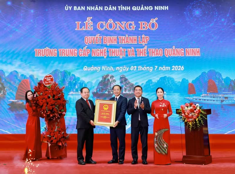 Thành lập Trường Trung cấp Nghệ thuật và Thể thao Quảng Ninh